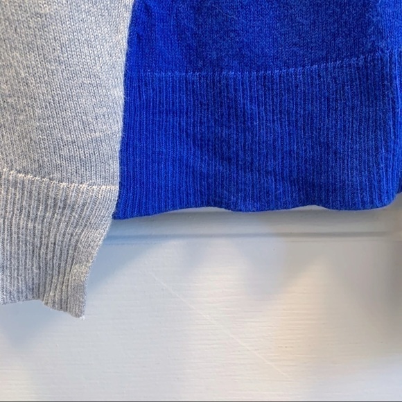 VERTICAL design color block crewneck sweater sizeS - Picture 5 of 7